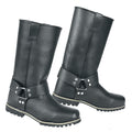Western Harness Boots – Black