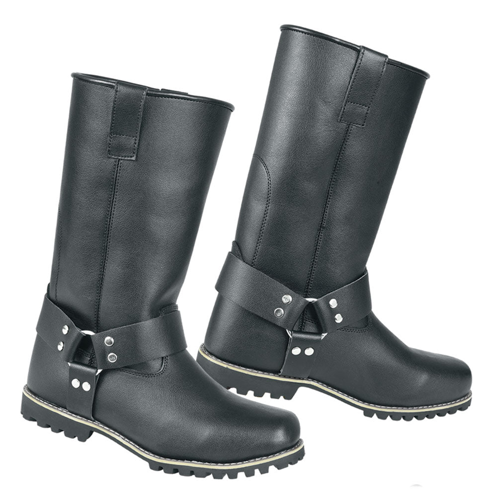 Western Harness Boots – Black