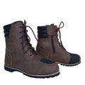 Heritage Lace-Up Leather Boots – Brown/Black Toe