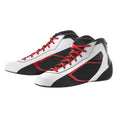 Karting Racing Boots – White/Red