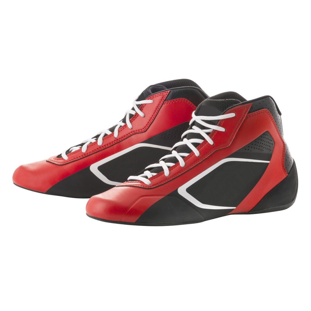 Karting Racing Boots – Red/Black