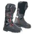 Adventure Off-Road Motocross Boots – Black/Red Stripe