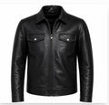 RASHA Trucker Leather Jacket
